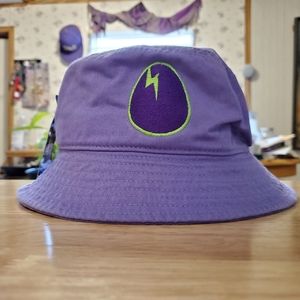 Purple Dirtybird Egg Bucket Hat Size L/XL